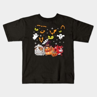 Funny Guinea Pig Halloween Costume Kids T-Shirt